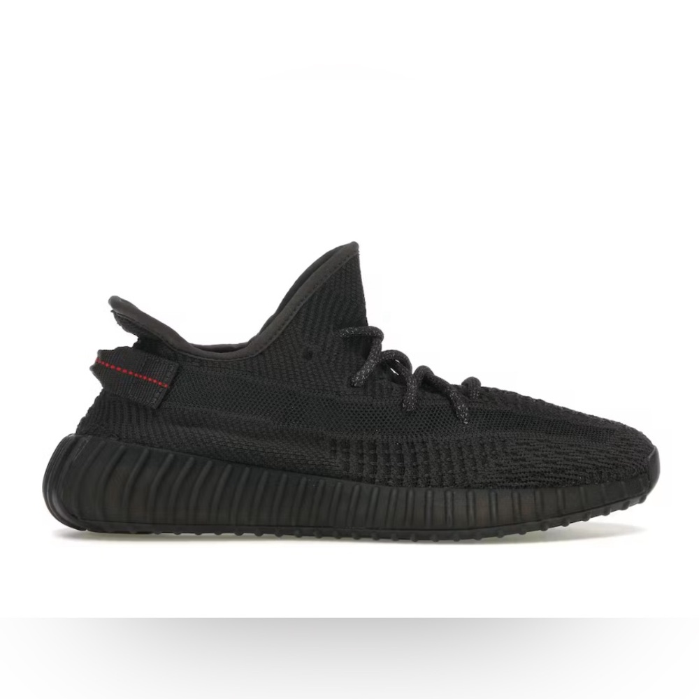 Black static yeezy